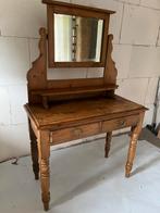 Antieke grenen kaptafel, Antiek en Kunst, Antiek | Meubels | Kasten, Ophalen of Verzenden