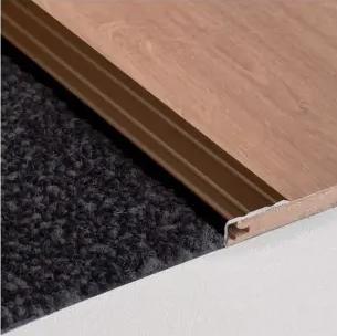 Parket Hoeklijnprofiel Brons zelfklevend 10mm 100cm - 69135, Doe-het-zelf en Verbouw, Plinten en Afwerking, Nieuw, Overige typen