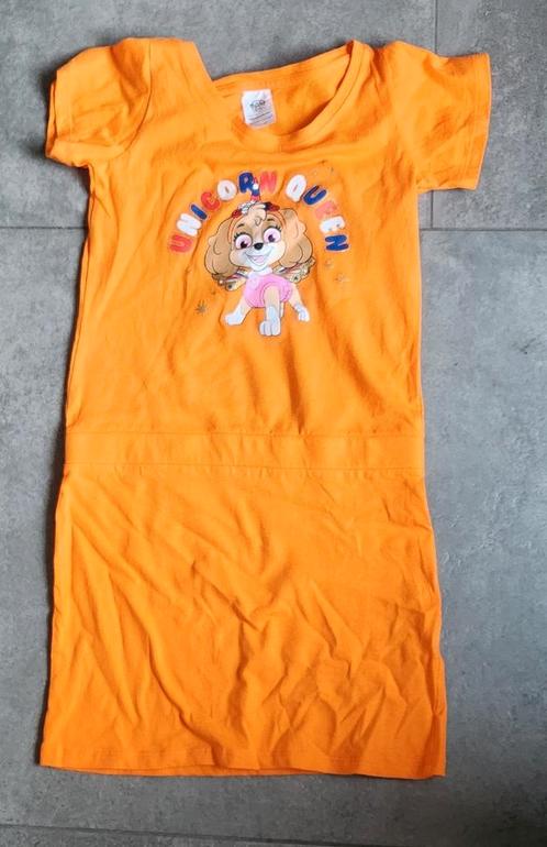 Oranje jurk Paw Patrol 140/146 - NIEUWSTAAT, Kinderen en Baby's, Kinderkleding | Maat 140, Nieuw, Meisje, Jurk of Rok, Ophalen of Verzenden
