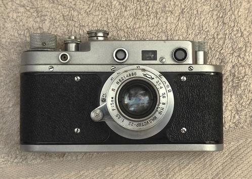 Zorki C meetzoekercamera met Industar 22, Audio, Tv en Foto, Fotocamera's Analoog, Gebruikt, Compact, Overige Merken, Ophalen