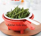 upperware Duo handvergiet dubbel vergiet rood voorraad, Ophalen of Verzenden, Zo goed als nieuw, Rood, Overige typen