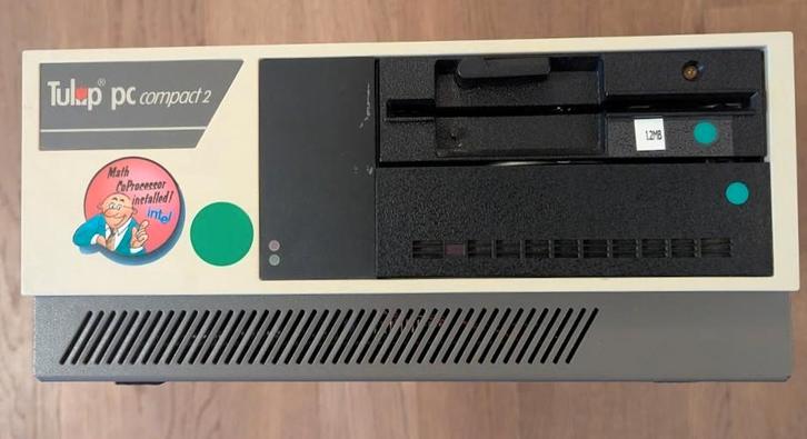 Tulip PC Compact 2  (ST225+8087), Computers en Software, Vintage Computers, Ophalen