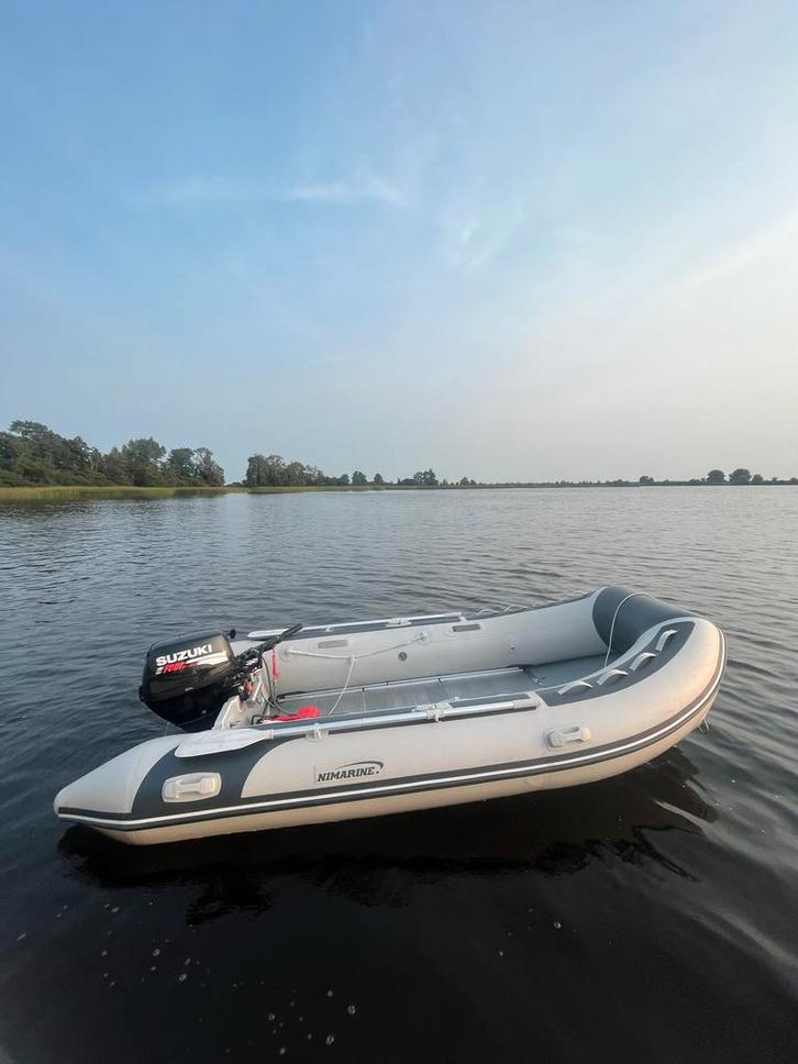 Rubberboot met 15 PK - Goed onderhouden!, Watersport en Boten, Accessoires en Onderhoud, Zo goed als nieuw, Ophalen