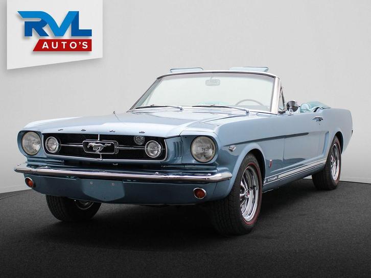 Ford USA Mustang V8 289 AUT 1965 *GT Pakket* Powersteering P, Auto's, Oldtimers, Bedrijf, Te koop, Metallic lak, Open dak, Ford USA