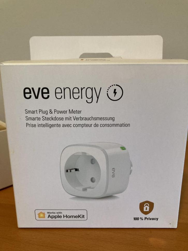 Eve Energy Smart Plug & Power Monitor (Apple Homekit), Doe-het-zelf en Verbouw, Elektra en Kabels, Zo goed als nieuw, Stekker
