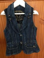 Gilletje van spijkerstof van Vingino - maat 6, Ophalen of Verzenden, Zo goed als nieuw, Meisje, Jas