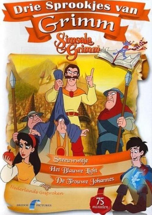 3 Sprookjes van Grimm - Simsala Grimm Deel 6, Cd's en Dvd's, Dvd's | Tekenfilms en Animatie, Zo goed als nieuw, Europees, Tekenfilm