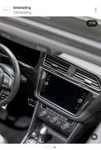 Volkswagen Tiguan 3X R-Line 1.4 TSI 150pk 4Motion DSG 2018, Automaat, 74 €/maand, Zwart, 4 cilinders