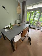 Eettafel betonlook, Huis en Inrichting, Tafels | Eettafels, Ophalen, 200 cm of meer, 50 tot 100 cm, Zo goed als nieuw