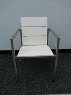 Zes tuinstoelen Tribu Natal Techno Stacking Chair - 6 stuks, Tuin en Terras, Ophalen of Verzenden, Gebruikt, Metaal, Stapelbaar