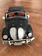 Metalen Volkswagen Kever Cabriolet, zwart, L 25 cm, Ophalen of Verzenden, Zo goed als nieuw