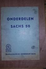 Onderdelen Catalogus Sachs 50, Ophalen of Verzenden, Gebruikt