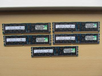 5x Hynix 16GB PC3-12800 DDR3-1600MHz ECC Registered CL11 240