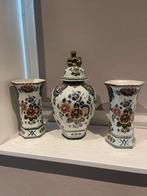 Te koop Delft Polychroom Holland Vaas Handwerk, Antiek en Kunst, Antiek | Vazen, Ophalen