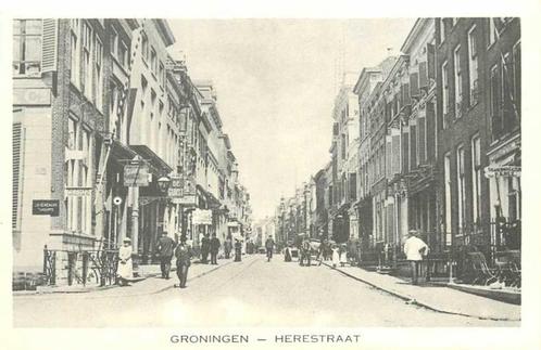 (300-309-027) Groningen Herestraat, Verzamelen, Ansichtkaarten | Nederland, Groningen, Verzenden