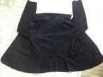 Diep Zwart stretch jasje ONLY-M maat 44 / details achterpand, Ophalen, Zwart, Maat 42/44 (L), Zo goed als nieuw