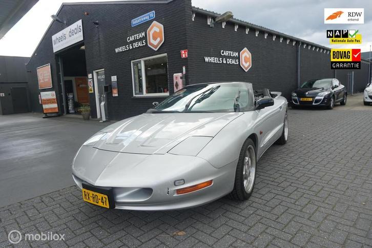 Pontiac Firebird 3.8 V6, Auto's, Pontiac, Bedrijf, Te koop, Firebird, Benzine, Euro 2, Coupé, Automaat, Origineel Nederlands, Zilver of Grijs