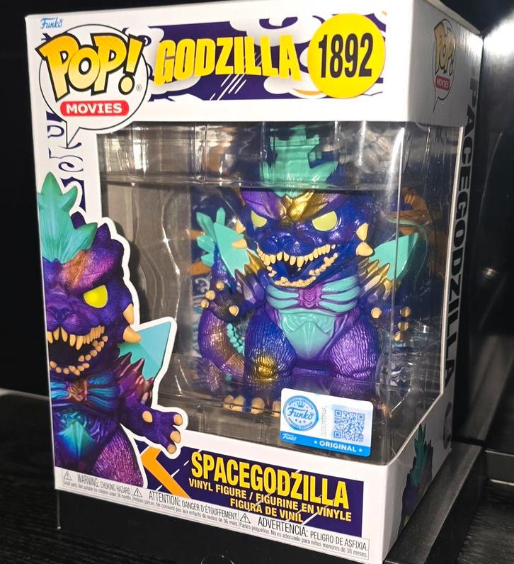 Funko Pop! 1892 Spacegodzilla (Godzilla) EXCLUSIVE, Verzamelen, Poppetjes en Figuurtjes, Nieuw, Ophalen of Verzenden