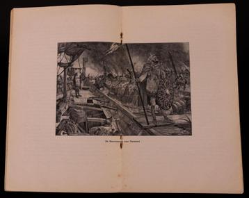 schoolplaat boekje – De Noormannen voor Dorestad  beschikbaar voor biedingen