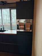 Zwarte keuken ZONDER apparatuur - Zelf demonteren, Huis en Inrichting, Keuken | Complete keukens, Ophalen, Gebruikt, Zwart, Hoekkeuken