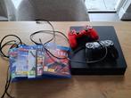 Playstation 4 met 2 controllers en 5 spellen, Spelcomputers en Games, Spelcomputers | Sony PlayStation 4, Met 2 controllers, Ophalen of Verzenden