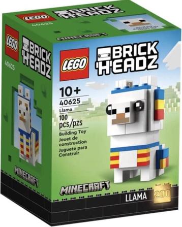 40625 LEGO Minecraft BrickHeadz: Lama -Nieuw in doos!! beschikbaar voor biedingen