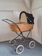 vintage kinderwagen met rieten  bak / wieg., Ophalen, Gebruikt, Overige merken