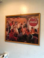 Vintage Coca-Cola Reclame Print AFM 72x57cm., Antiek en Kunst, Kunst | Schilderijen | Klassiek, Ophalen
