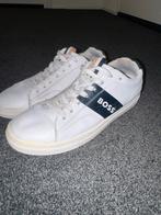Witte Hugo Boss Sneakers Maat 42, Kleding | Heren, Schoenen, Ophalen of Verzenden, Zo goed als nieuw, Wit, Sneakers of Gympen