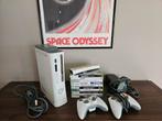 xbox 360 60gb wit + games, Gebruikt, Ophalen of Verzenden, 60 GB, 360 Arcade of Core