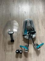 Te Koop, Gazelle Yepp kinderzitje, 2 adapters en windscherm, Fietsen en Brommers, Fietsaccessoires | Fietsstoeltjes, Ophalen, Yepp