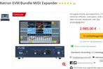 Ketron EVM Bundel, Muziek en Instrumenten, Keyboards, Ophalen of Verzenden, Zo goed als nieuw, Overige aantallen, Overige merken