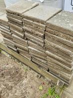 Tuintegels, Tuin en Terras, Tegels en Klinkers, Ophalen, Gebruikt, 10 m² of meer, Beton