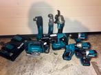Makita set, Doe-het-zelf en Verbouw, Gereedschap | Boormachines, Ophalen of Verzenden, Zo goed als nieuw, Boormachine