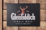 Glenfiddich single malt whisky reclamebord van metaal deco, Verzamelen, Reclamebord, Info@deconoord.nl, Deco Noord, Nieuw