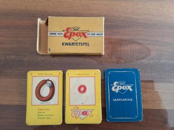 Epox margarine kwartetspel 1948  Vintage beschikbaar voor biedingen