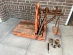Antieke Bascule Weegschaal, Doe-het-zelf en Verbouw, Weegschalen, Ophalen, Gebruikt, Overige typen