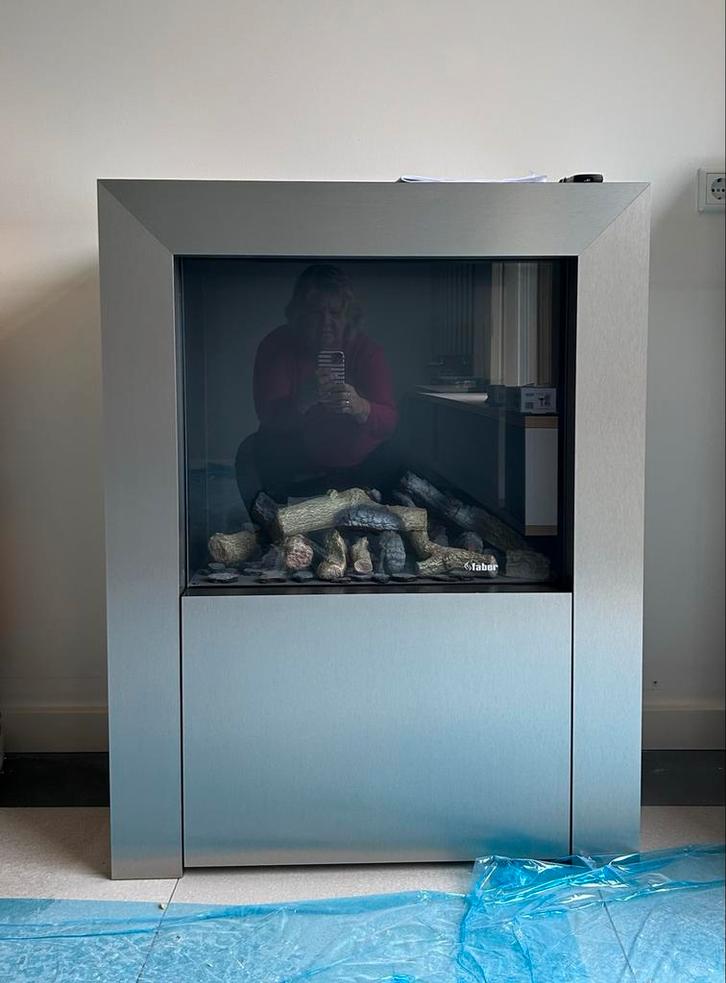 Faber Gala Opti-Myst Haard, Huis en Inrichting, Haarden, Zo goed als nieuw, Elektrische haard, Ophalen