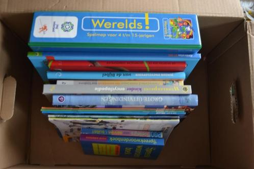 Doos informatieve educatieve (spelletjes-) boeken, Boeken, Kinderboeken | Jeugd | onder 10 jaar, Zo goed als nieuw, Non-fictie