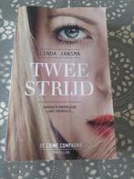 boek linda jansma - tweestrijd - de crime compagnie, Ophalen of Verzenden, Gelezen, Nederland