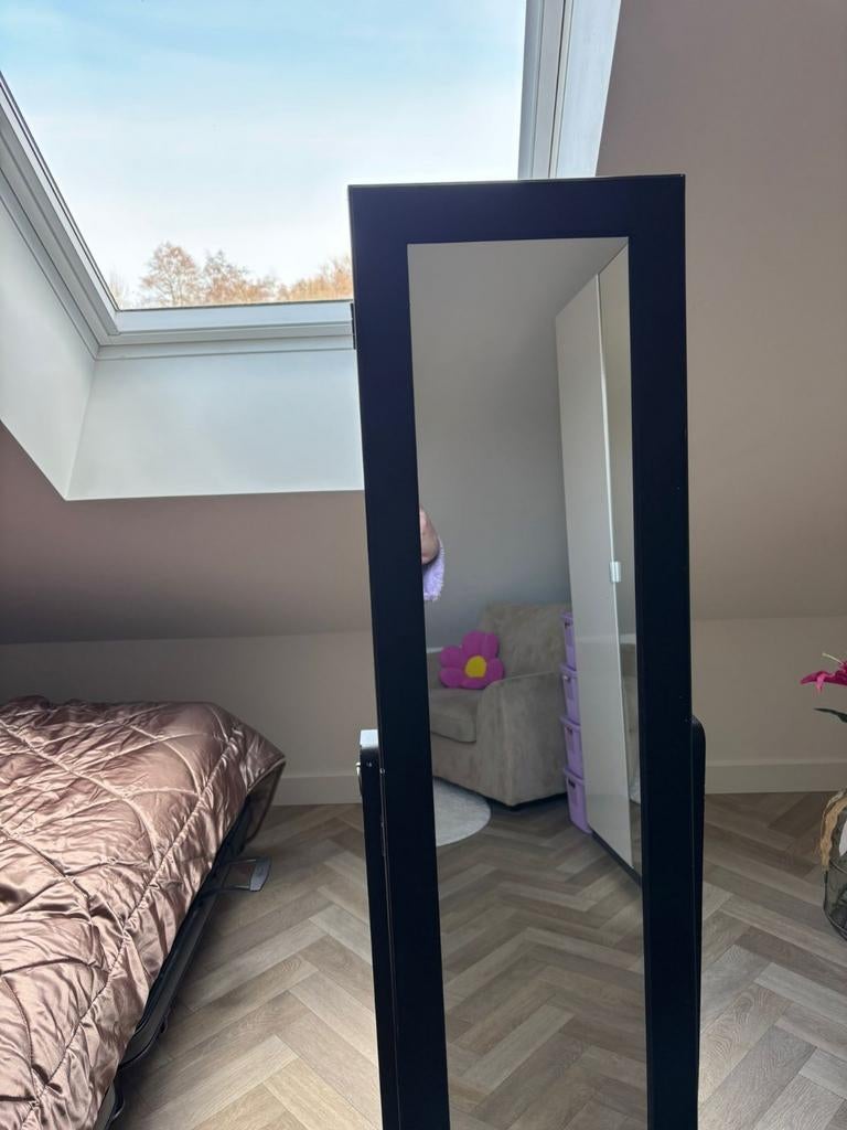 Spiegel Sieradenkast - Praktisch en Stijlvol, Huis en Inrichting, Woonaccessoires | Spiegels, Ophalen, Minder dan 50 cm, Zo goed als nieuw