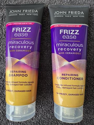 John Frieda Frizz Ease Shampoo+Conditioner 500ml Nieuw beschikbaar voor biedingen