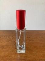 "Parfumverstuiver" Glas met Rode Dop Nieuw, Ophalen of Verzenden, Nieuw, Miniatuur