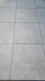 50x50 tuintegels, Tuin en Terras, Tegels en Klinkers, Ophalen, Gebruikt, Beton, Terrastegels
