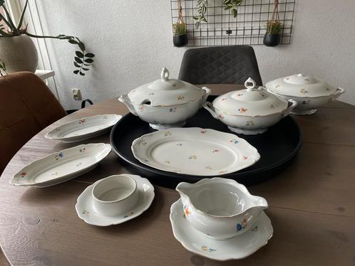 Schlaggenwald, Haas & Czjzek Tsjechoslowakije servies, Antiek en Kunst, Antiek | Servies compleet, Ophalen