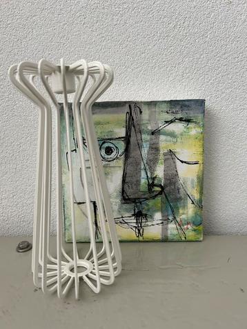 Kaarsenkandelaar / Standaard / Draadwerk~Ehlèn Johansson beschikbaar voor biedingen