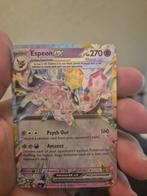 Espeon Ex HP 270 Prismatic Evolutions, Hobby en Vrije tijd, Verzamelkaartspellen | Pokémon, Ophalen of Verzenden, Nieuw, Losse kaart