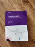 Thomas' Calculus Early Transcendentals studieboek, Boeken, Beta, Ophalen of Verzenden, Pearson, Zo goed als nieuw