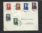 Finland FDC1942 met serie Ita-Karjala getypt adres, Postzegels en Munten, Brieven en Enveloppen | Buitenland, Verzenden, Envelop
