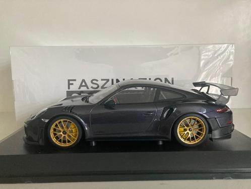 Porsche 911 (991/2) GT2 RS Weissach Package 2018 1:18 (nieuw, Hobby en Vrije tijd, Modelauto's | 1:18, Nieuw, Auto, MiniChamps